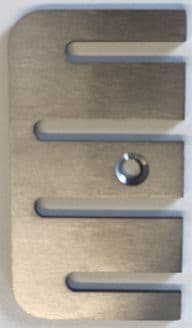 Avstandsholder 89×63 mm rustfritt stål