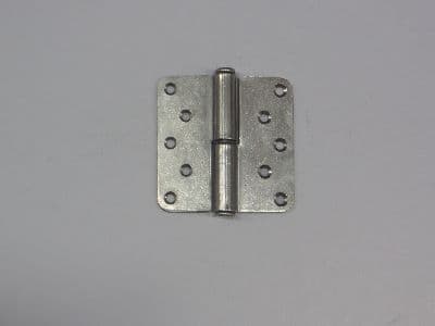 Bladhengsel 100×100 mm (høyre) rustfritt stål