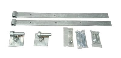Hengselsett engelsk port 800 mm varmforsinket