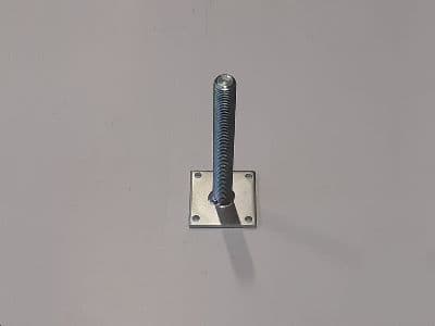 Innstøpingsanker 100×100 mm (M30x250mm)