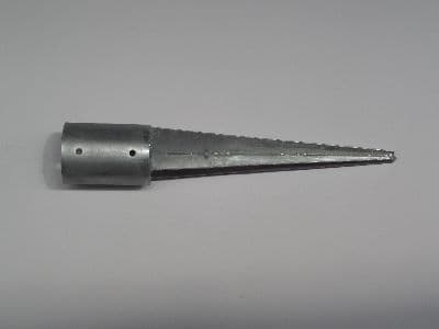Jordspyd rund stolpe 101×600 mm varmforsinket