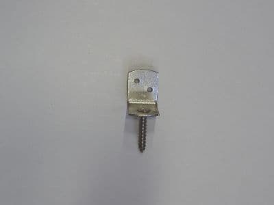 L-beslag med skrue 35×30×40 mm rustfritt stål