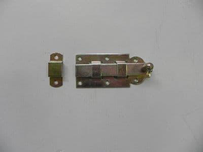 Rulleskåte flat 120×55 mm gul elforsinket