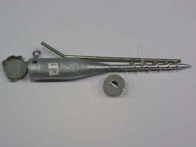 Skrufundament 545 mm varmforsinket