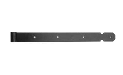 Stabelhengsel 500 mm sort strukturlakk