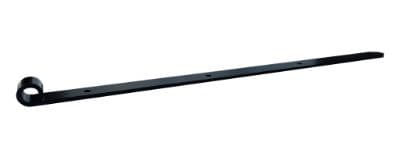 Stabelhengsel 600 mm met punt sort strukturlakk