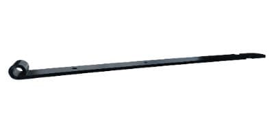 Stabelhengsel 600 mm sort strukturlakk