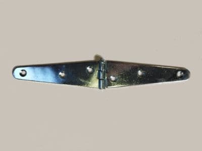 Stjerthengsel 100 mm hvit elforsinket