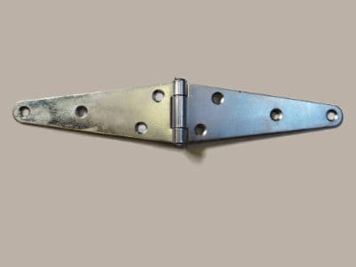 Stjerthengsel 125 mm hvit elforsinket