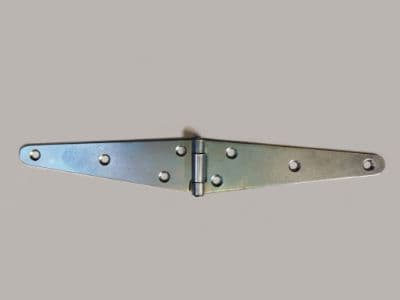 Stjerthengsel 150 mm hvit elforsinket