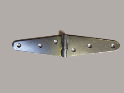 Stjerthengsel 75 mm hvit elforsinket