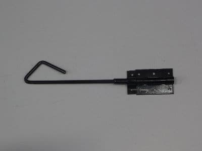 Stjertskåte 400 mm sort pulverlakkert