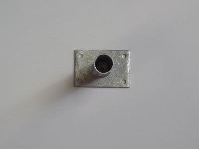 Stolpeholder rund stolpe Ø44 mm varmforsinket