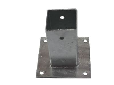 Stolpesko med plate 71×71 mm