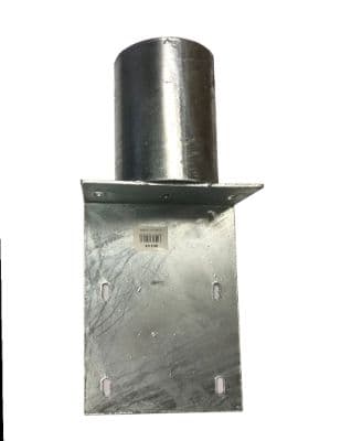 Støttemuranker rund stolpe Ø101×150/250 mm