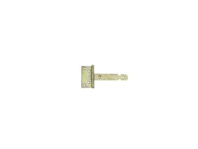 T-hengsel 100 mm gul elforsinket