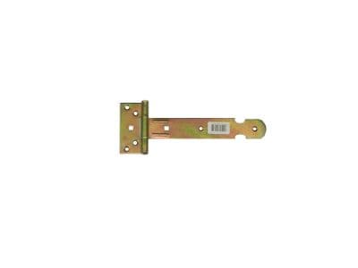 T-hengsel 200 mm gul elforsinket